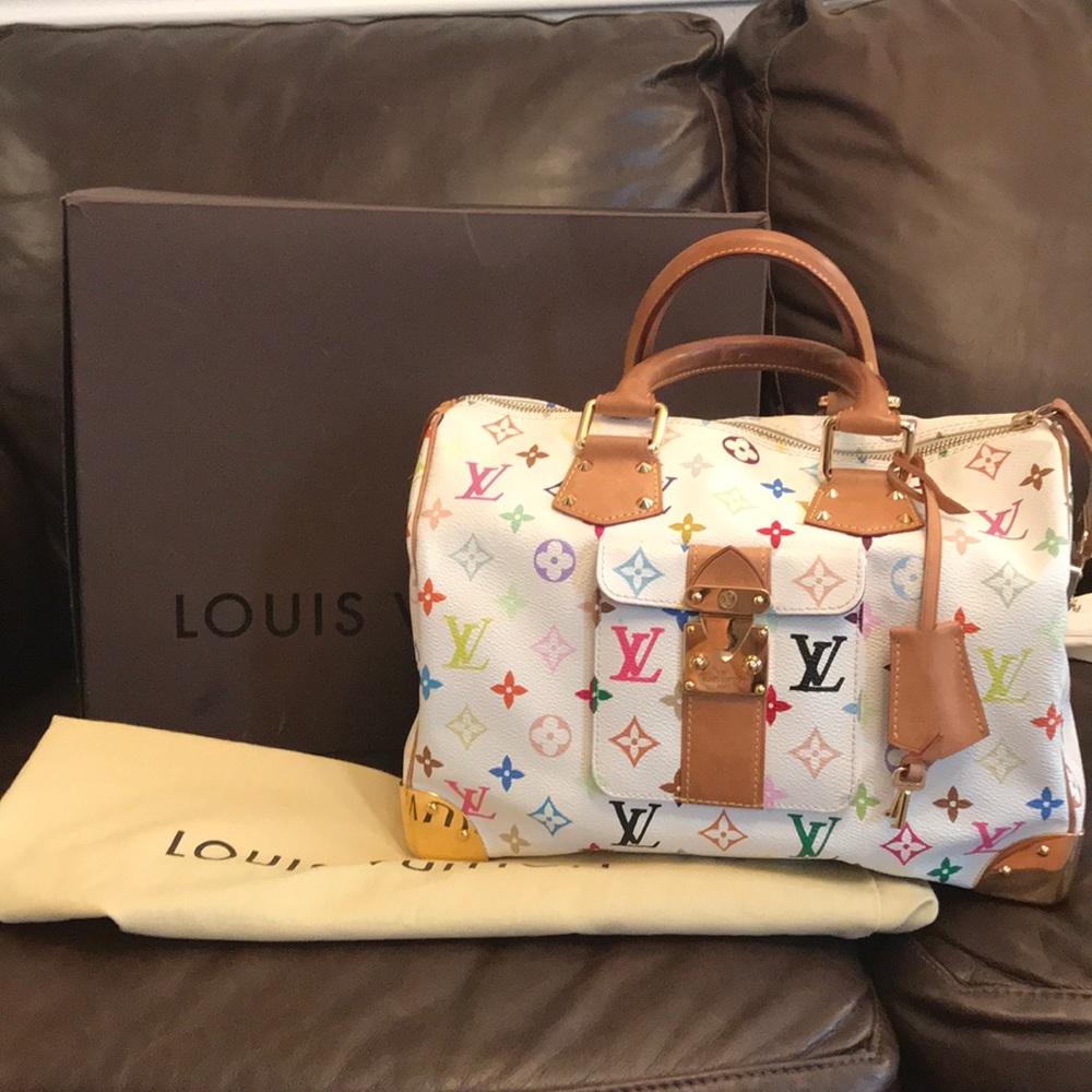 Louis Vuitton Multicolore Murakami Speedy 30
